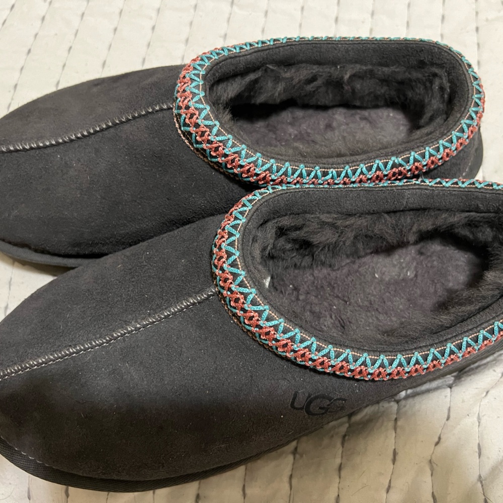 NEW Ugg Tasman slip ons grey